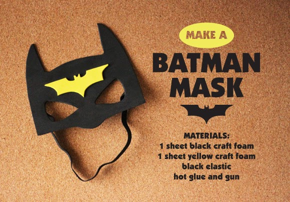 Batman Mask DIY
 A Thousand Phases Make your own Batman Mask