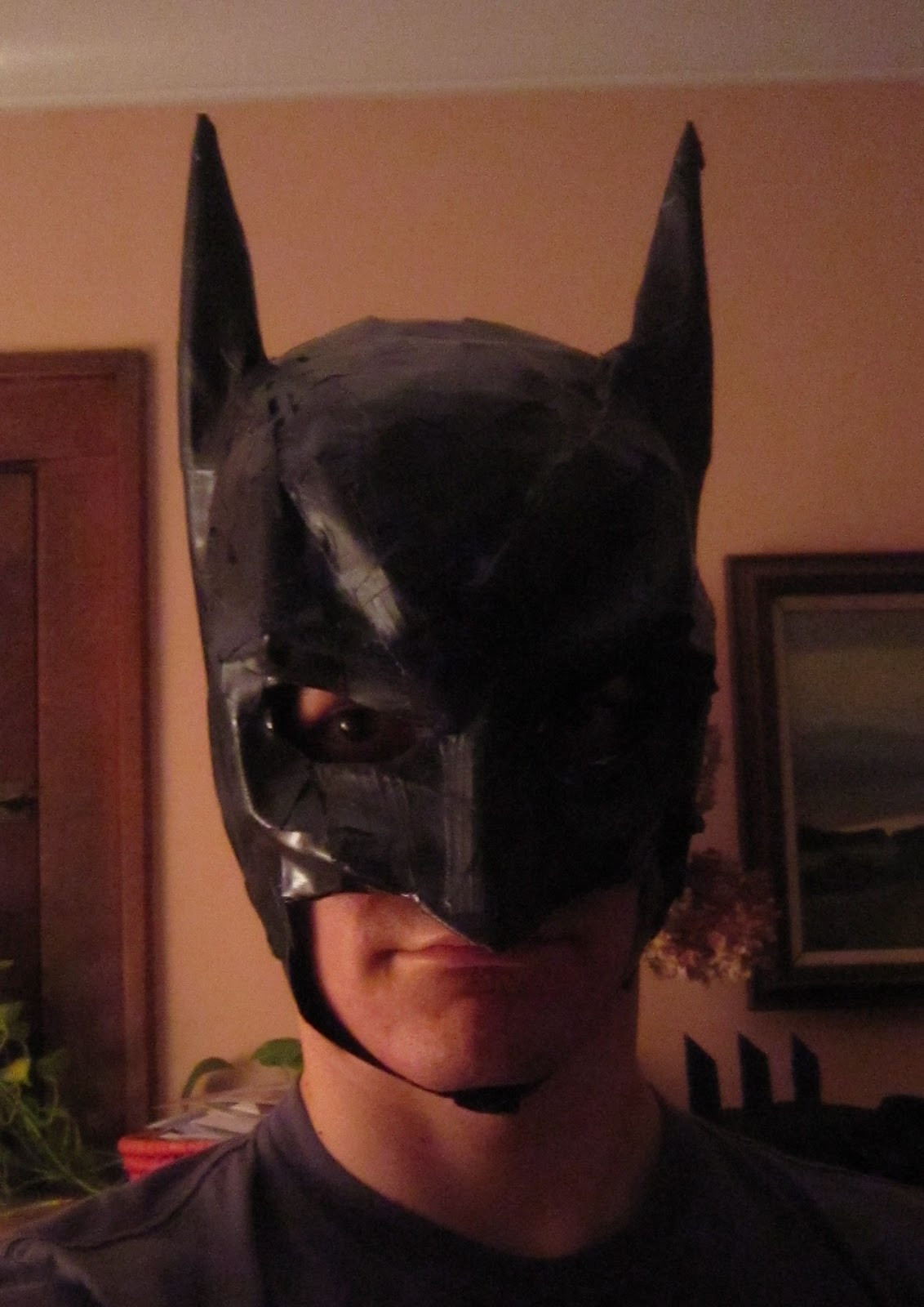 Batman Mask DIY
 Chuck Does Art DIY Batman Costume Mask Part II