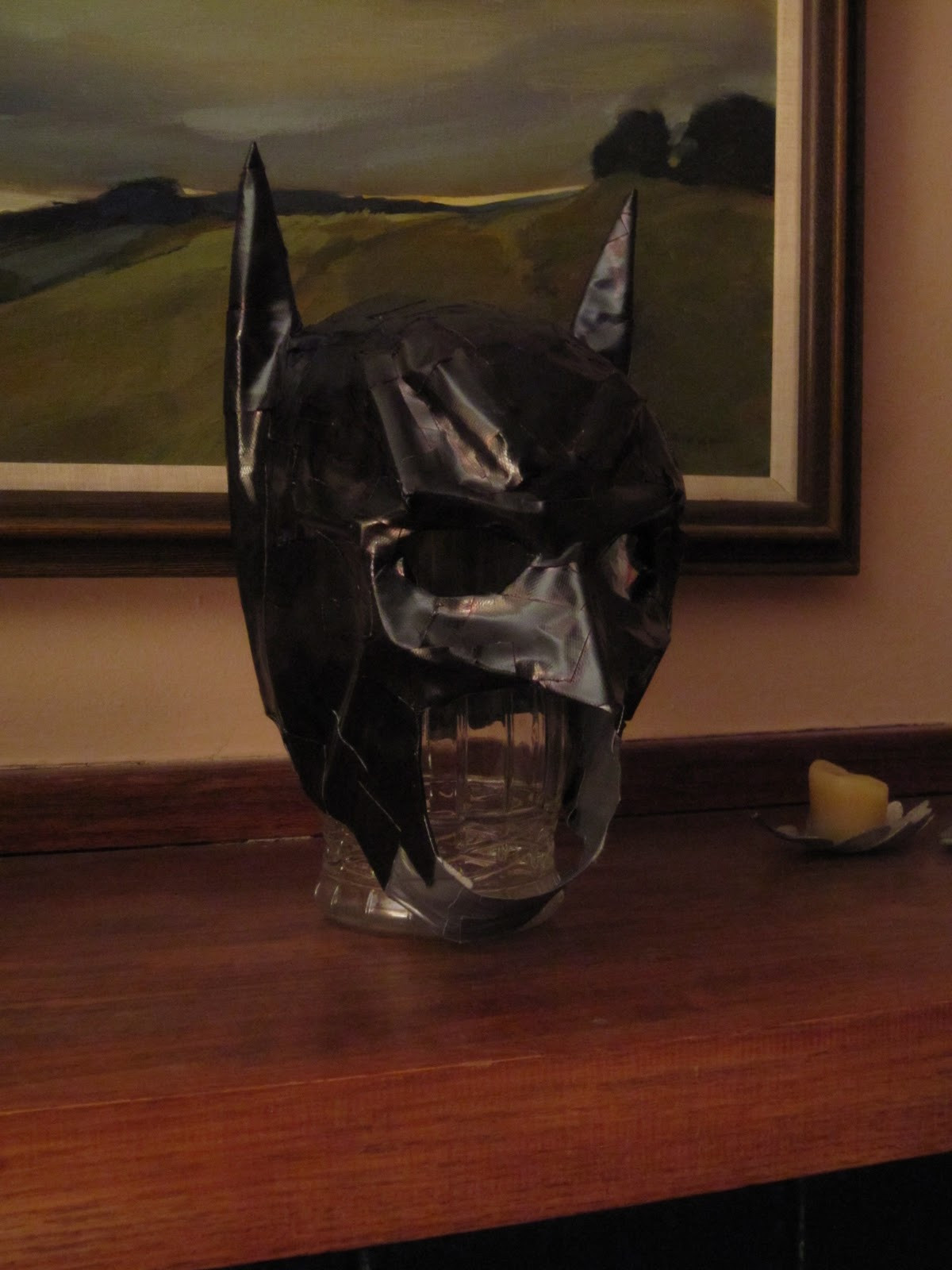 Batman Mask DIY
 Chuck Does Art DIY Batman Costume