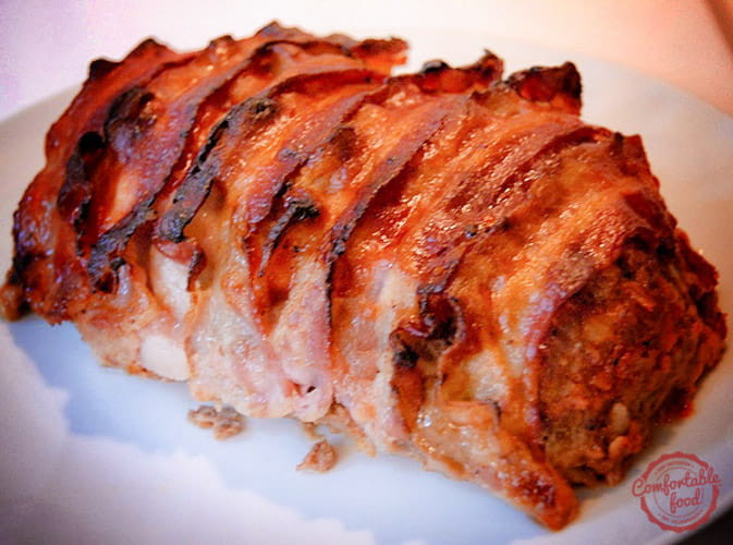 Bbq Bacon Wrapped Meatloaf
 Yummy BBQ Bacon Wrapped Meatloaf