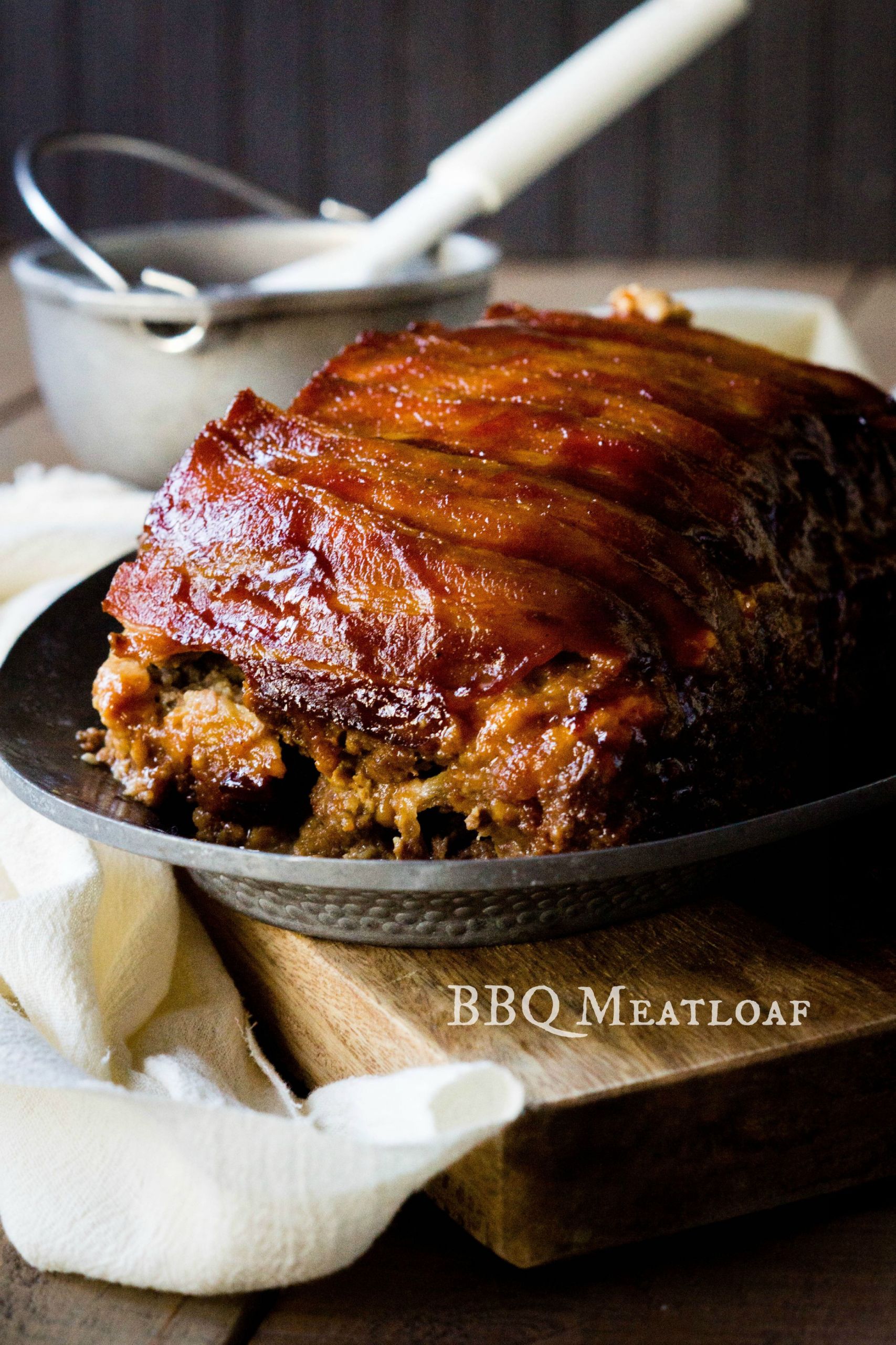 Bbq Bacon Wrapped Meatloaf
 Bacon Wrapped BBQ Meatloaf Recipe