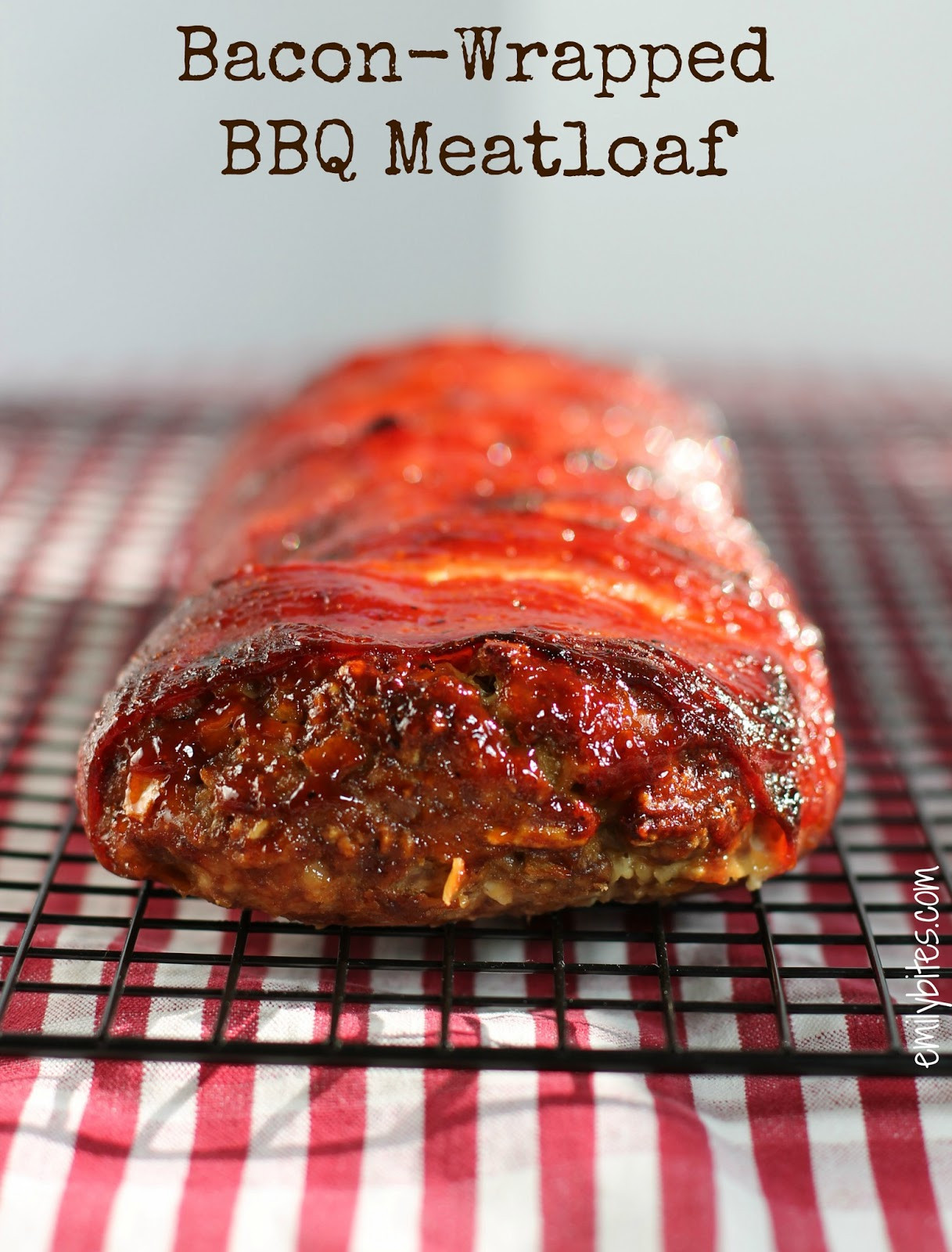 Bbq Bacon Wrapped Meatloaf
 Bacon Wrapped BBQ Meatloaf