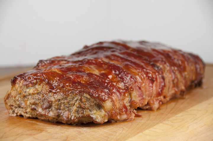 Bbq Bacon Wrapped Meatloaf
 Bacon Wrapped BBQ Meatloaf