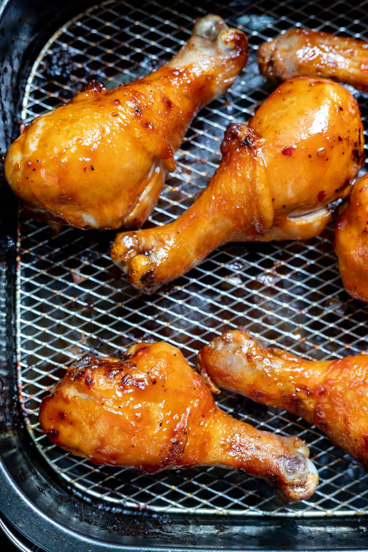 Bbq Chicken Legs In Air Fryer
 AIR FRYER BBQ CHICKEN DRUMSTICKS Tasty Air Fryer Recipes