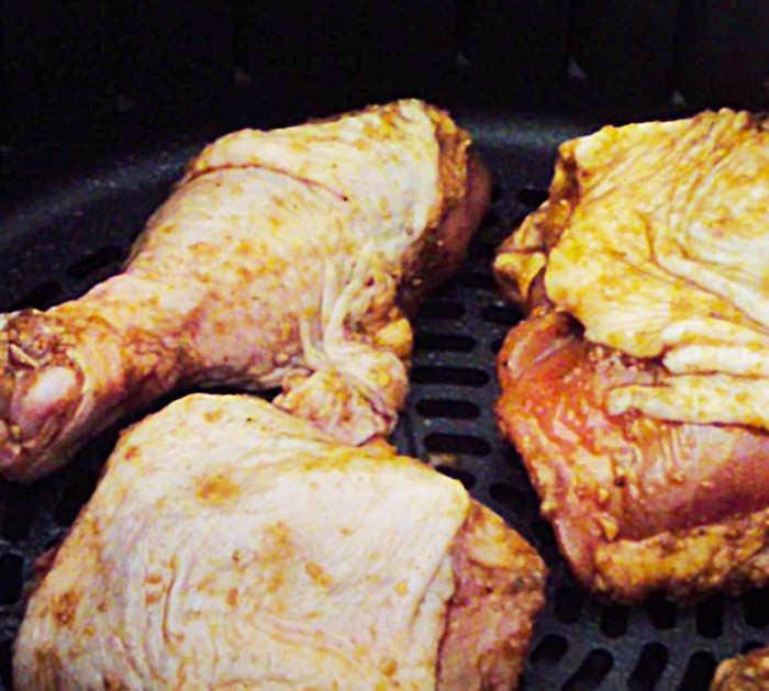 Bbq Chicken Legs In Air Fryer
 Air Fryer BBQ Chicken Legs And Thighs Recipe DIY Ways