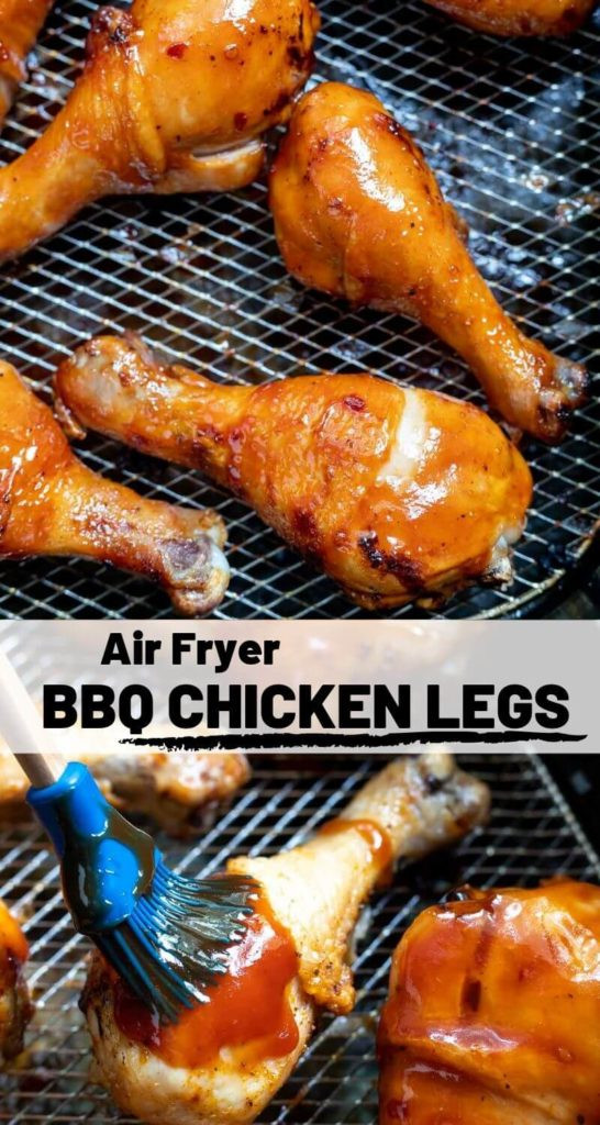 Bbq Chicken Legs In Air Fryer
 AIR FRYER BBQ CHICKEN DRUMSTICKS Tasty Air Fryer Recipes