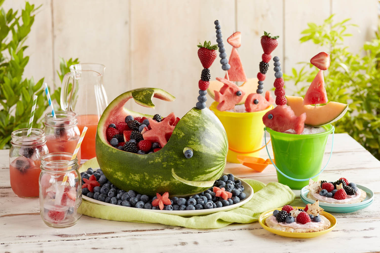 Beach Food Ideas For Party
 Splash into Summer with a Berry Beach Party