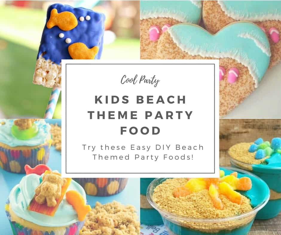 Beach Food Ideas For Party
 Kids Beach Theme Party Ideas Hip Hoo Rae