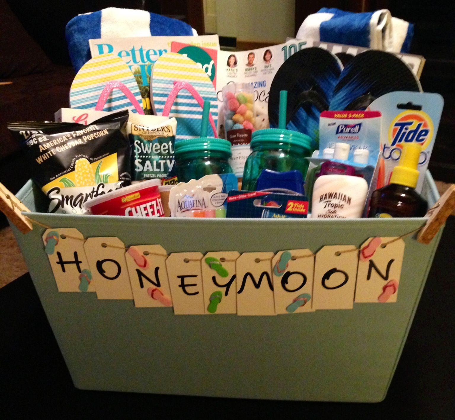 Beach Honeymoon Gift Basket Ideas
 Pin on Feeling Crafty
