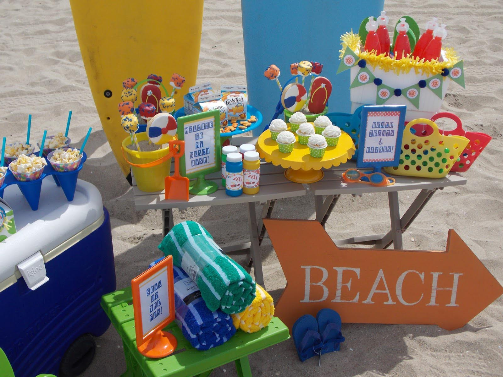 Beach House Party Ideas
 Beach Themed Kid Birthday Party