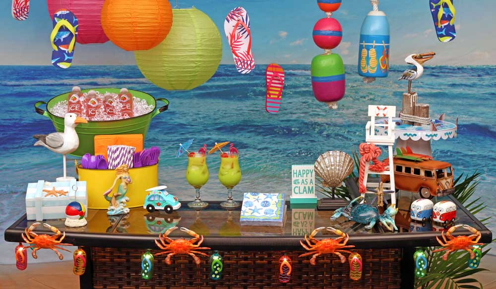 Beach House Party Ideas
 Surfer & Beach Party Decorations That Reflect Your Good Taste