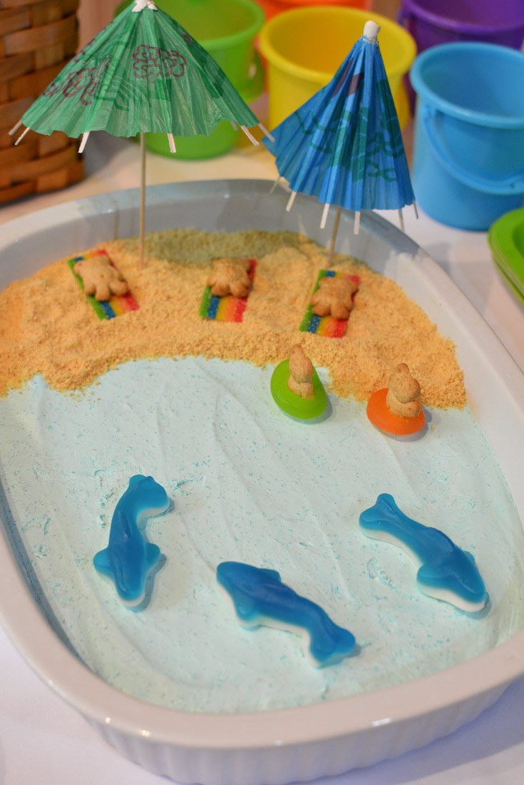 Beach Party Food Ideas Birthday
 JELLO Beach Dessert Mommy s Fabulous Finds