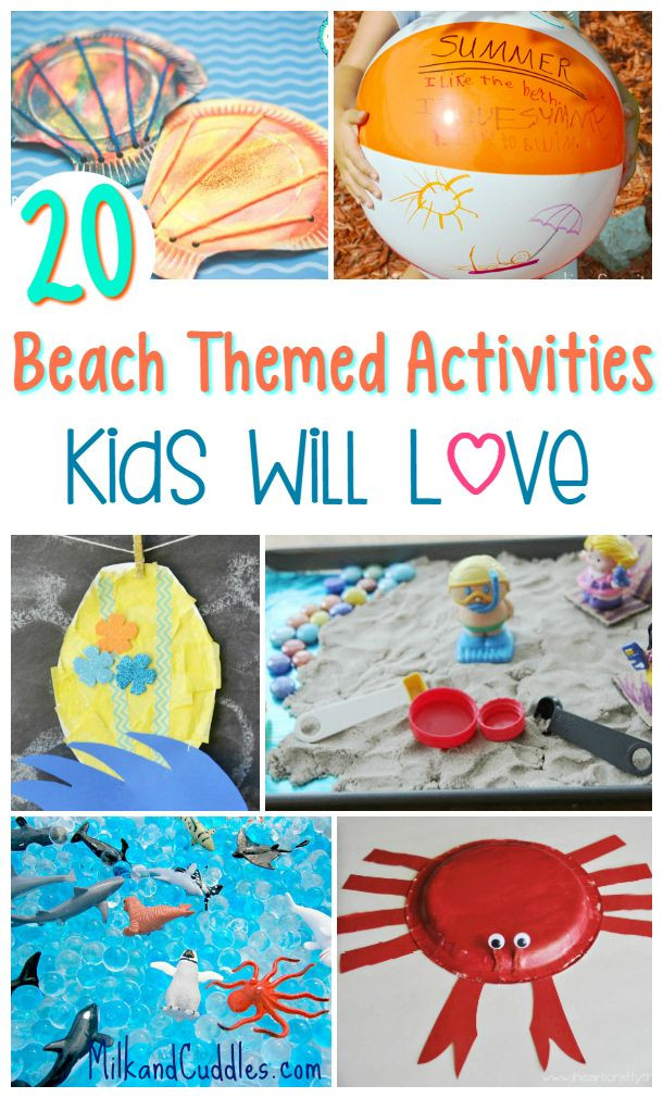 Beach Party Ideas For Preschoolers
 20 Beach Themed Activities for Kids to enjoy this summer