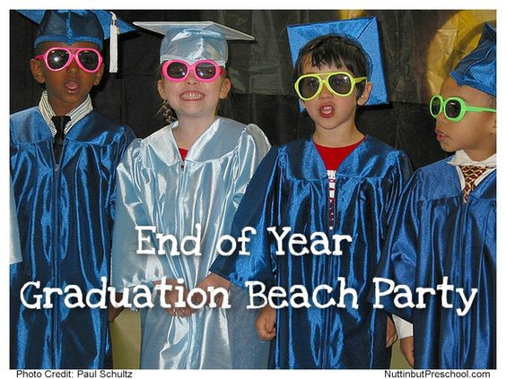 Beach Party Ideas For Preschoolers
 End of Year Beach Party – Preschool Graduation Idea