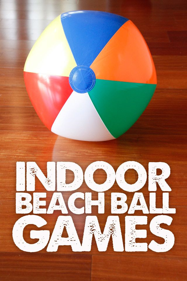 Beach Party Ideas For Preschoolers
 Indoor Beach Ball Games