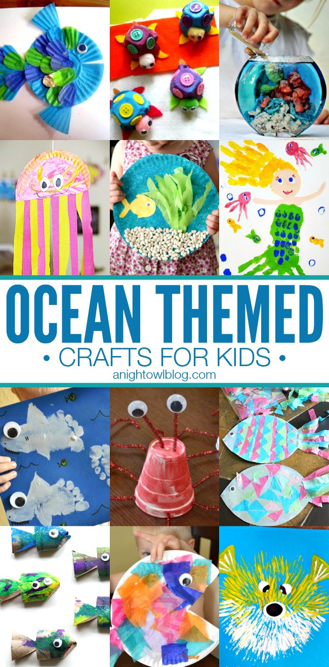 Beach Party Ideas For Preschoolers
 Ocean Themed Crafts for Kids