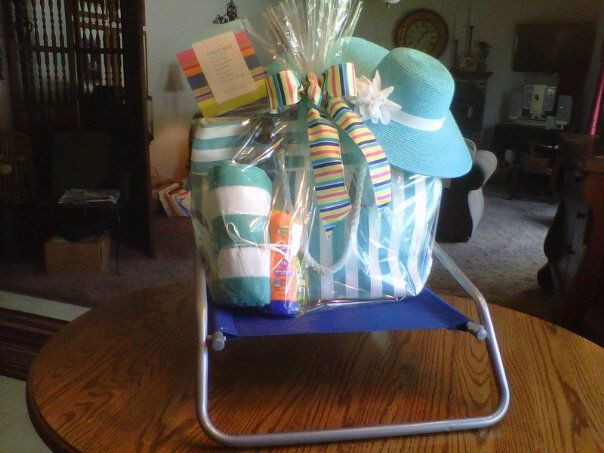 Beach Themed Gift Basket Ideas
 526 best Gift Basket and School Auction Ideas images on
