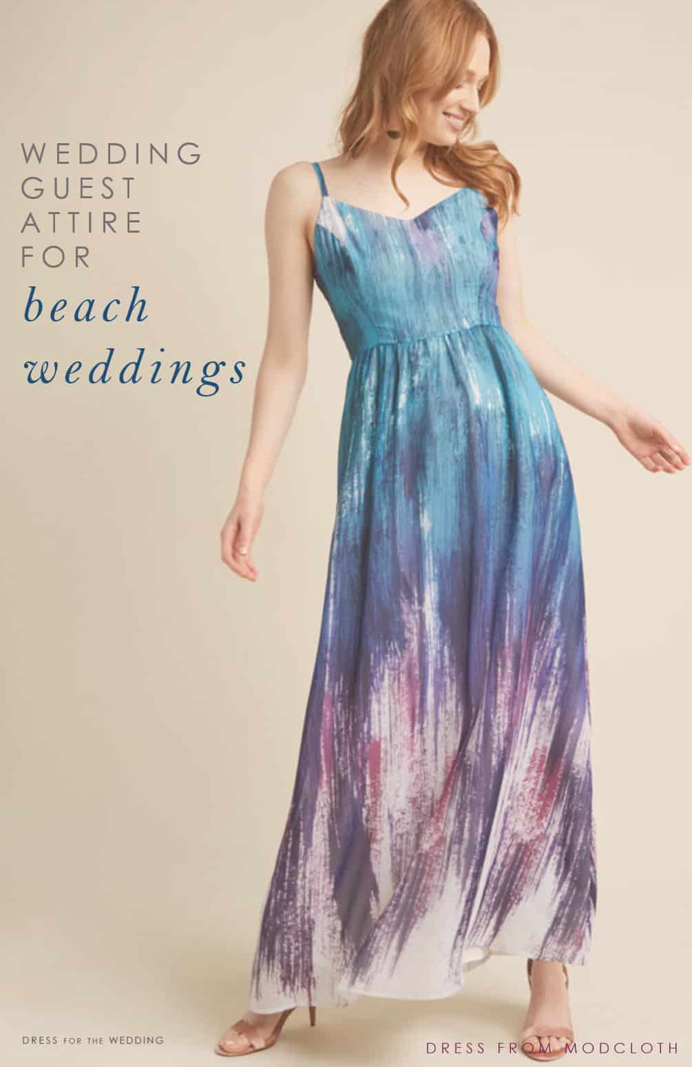 Beach Wedding Attire For Guests
 Beach Wedding Guest Dresses