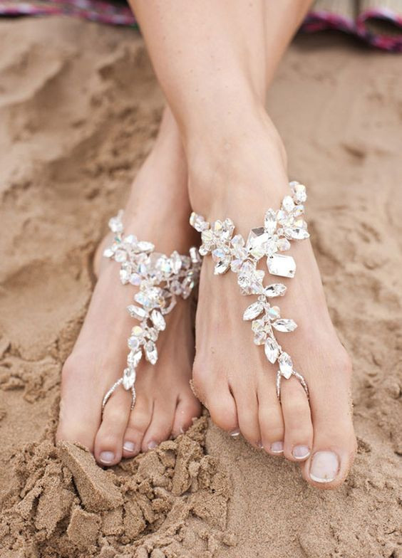 Beach Wedding Sandals
 Barefoot Beach Wedding Sandals Hot Chocolates Blog