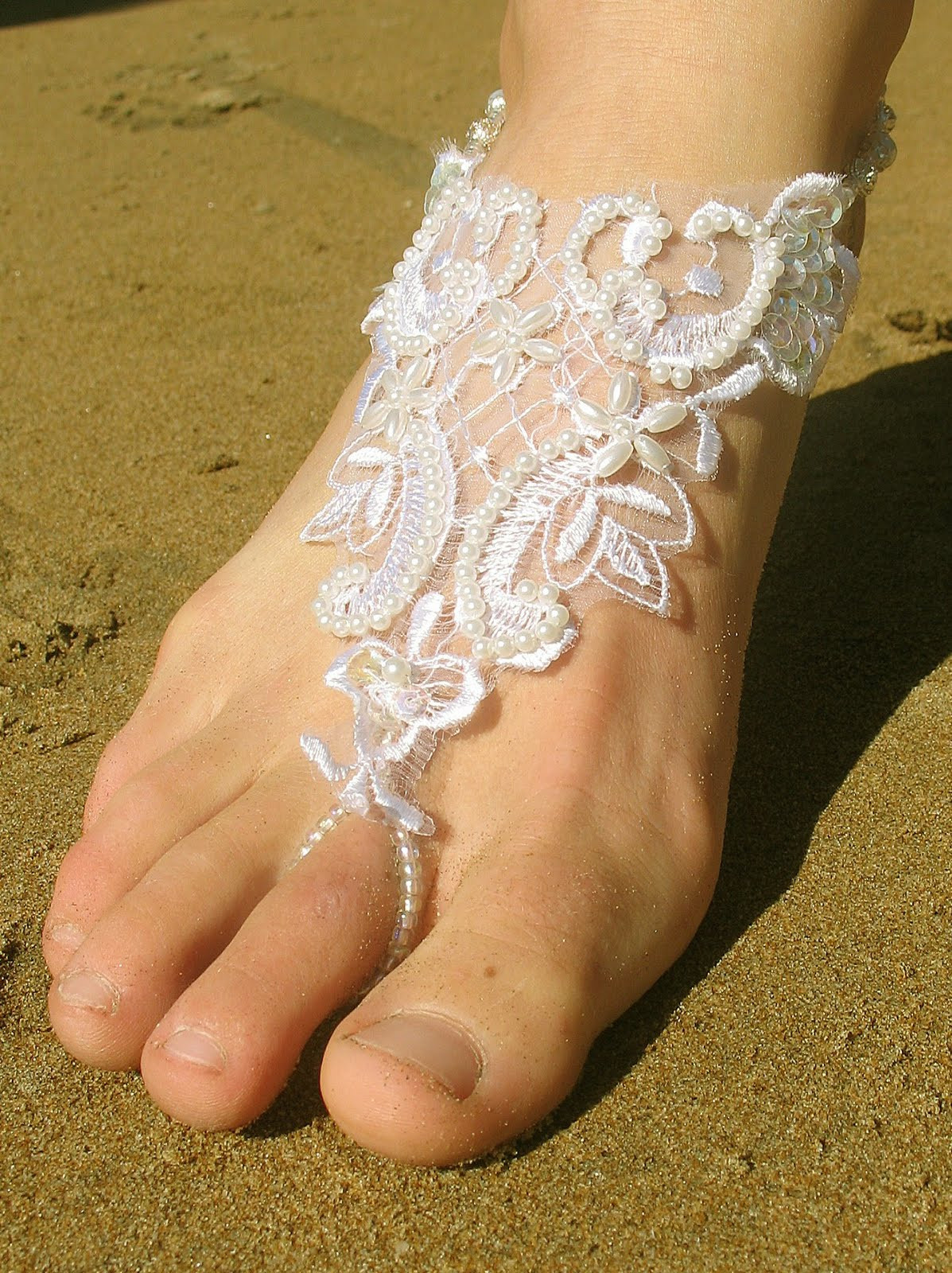 Beach Wedding Sandals
 Magnetic Island Weddings Ceremony Help Line Barefoot