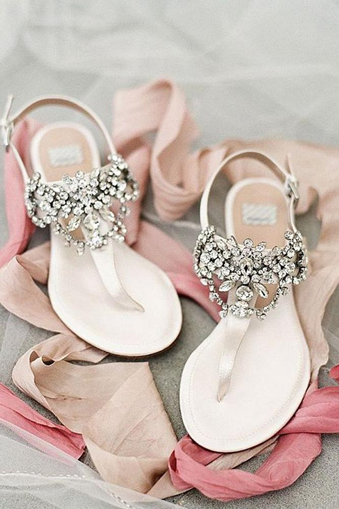 Beach Wedding Sandals
 24 Beach Wedding Shoes Perfect For An Seaside Ceremony