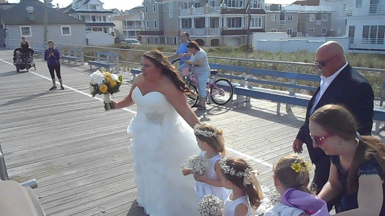 Beach Weddings In Nj
 Ocean City NJ beach wedding rls go to the beach