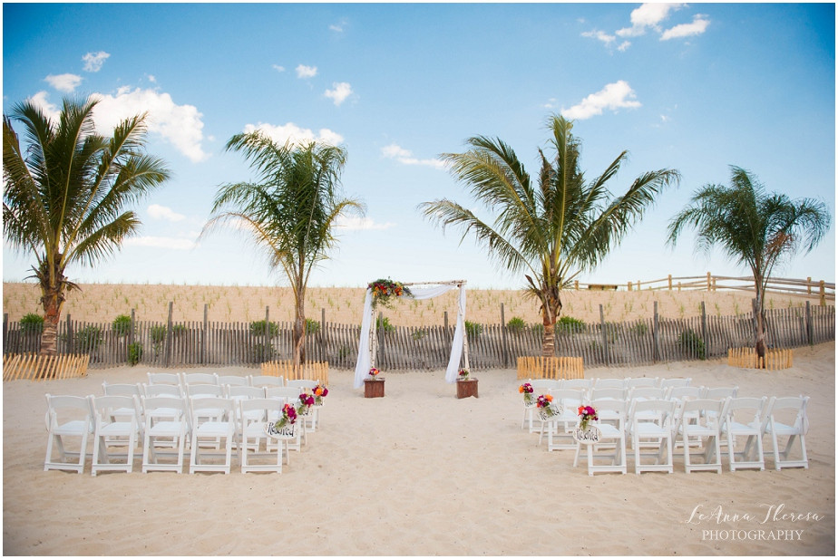 Beach Weddings In Nj
 New Jersey Beach Wedding at Sea Shell Resort LBI