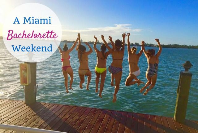 Beach Weekend Bachelorette Party Ideas
 An adorable Miami bachelorette party weekend