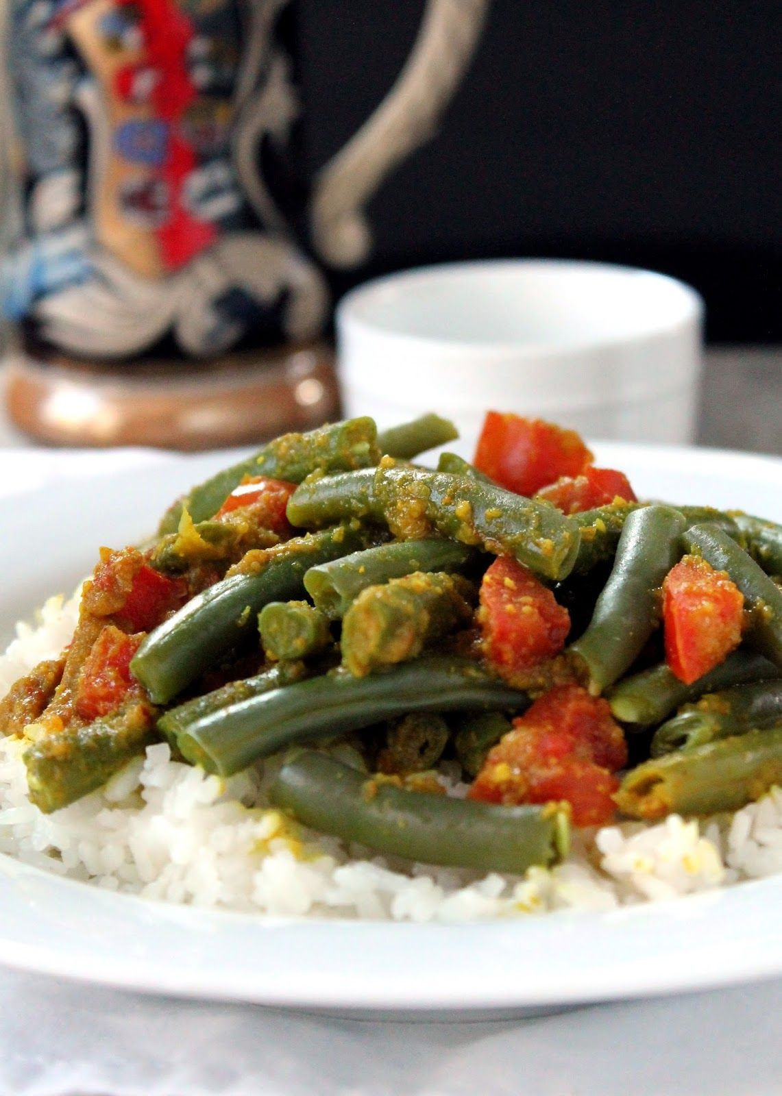 Bean Main Dishes
 Indonesian Curried Green Beans Recipe