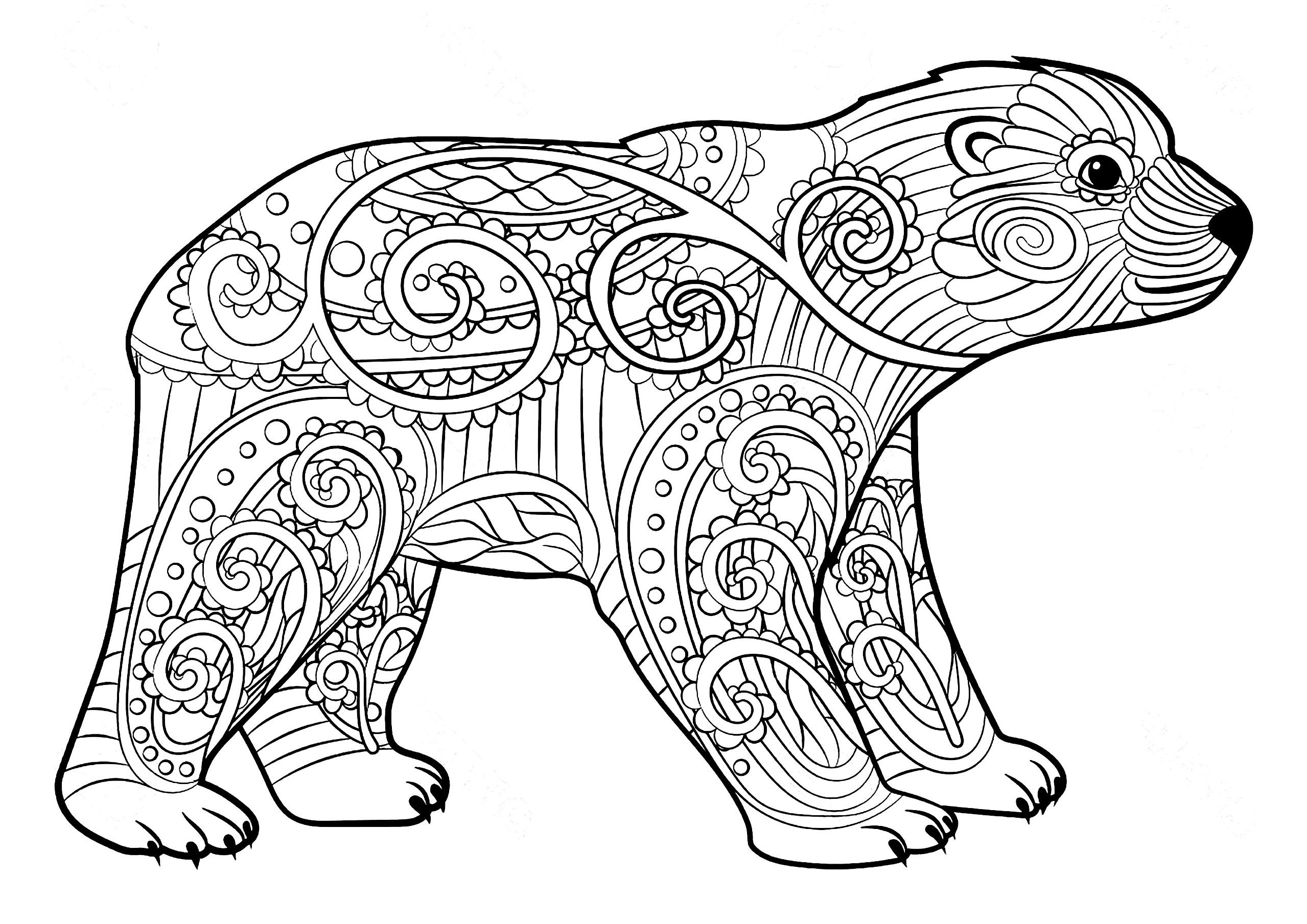 Bear Coloring Pages For Kids
 Bears to color for kids Bears Kids Coloring Pages