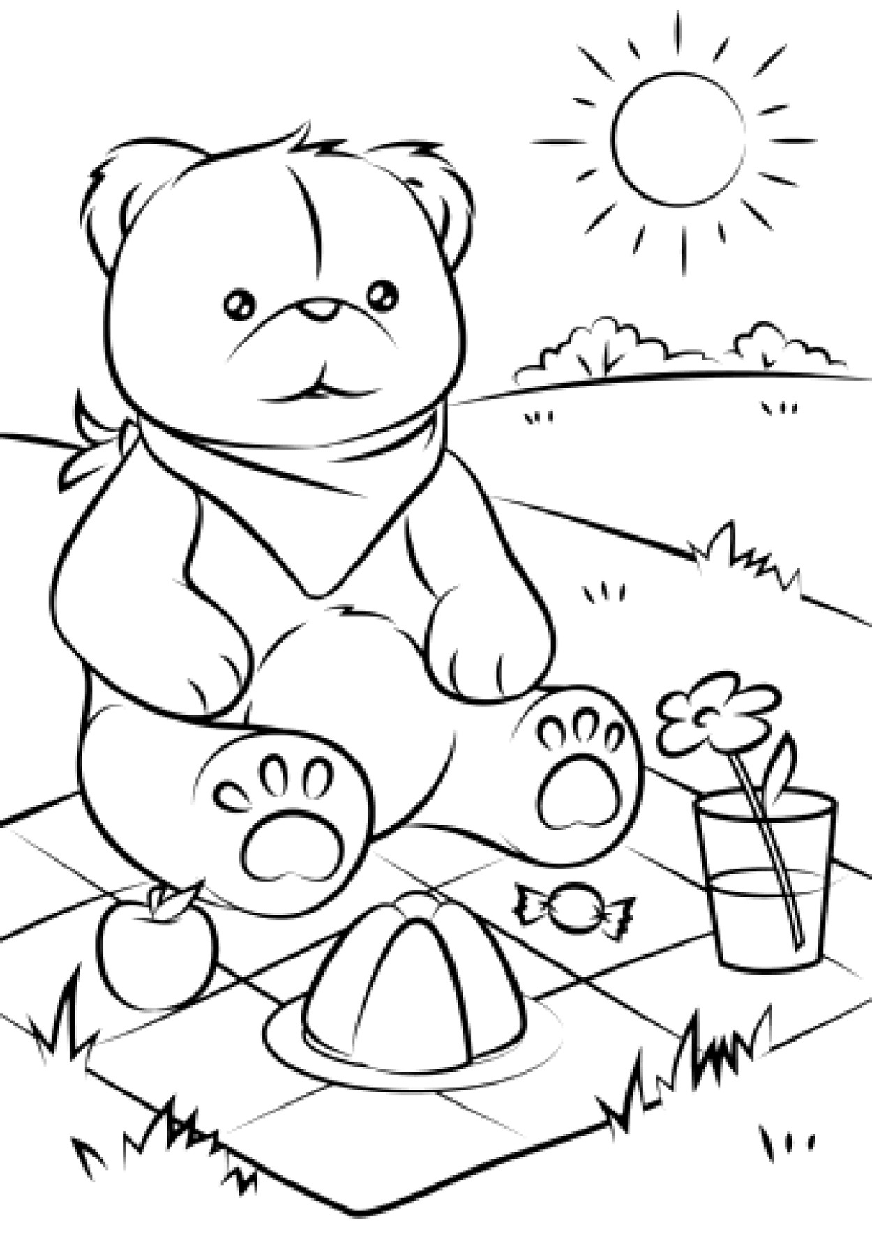 Bear Coloring Pages For Kids
 Bears to Bears Kids Coloring Pages