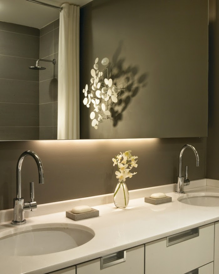 Beautiful Bathroom Mirrors
 Beautiful bathroom mirror with lights functional accessories