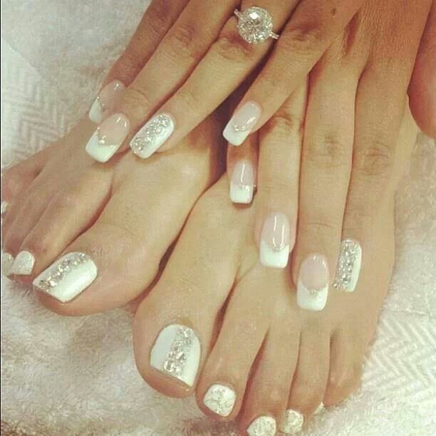 Beautiful Wedding Nails
 Beautiful wedding nails Wedding ideas