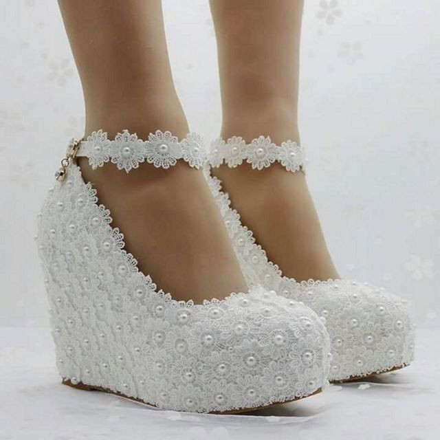 Beautiful Wedding Shoes
 30 Beautiful Wedding Shoes Wedge For Bride – OOSILE