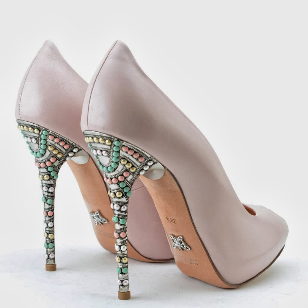 Beautiful Wedding Shoes
 Nina Renee Designs Beautiful Bridal Shoes by Aruna Seth