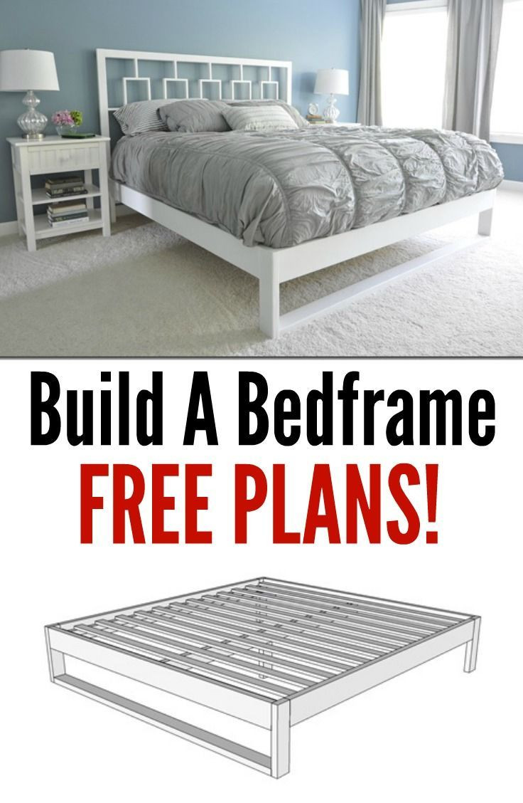 Bed Frame DIY Plans
 Bed Frame Design Plans Free WoodWorking Projects & Plans
