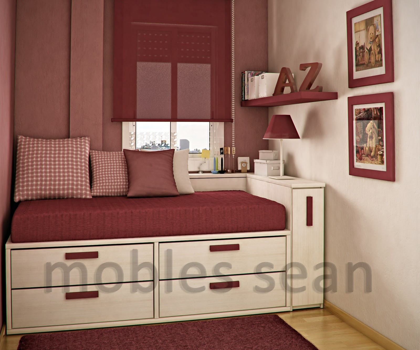 Bedroom Design For Small Space
 Space Saving Designs for Small Kids Rooms