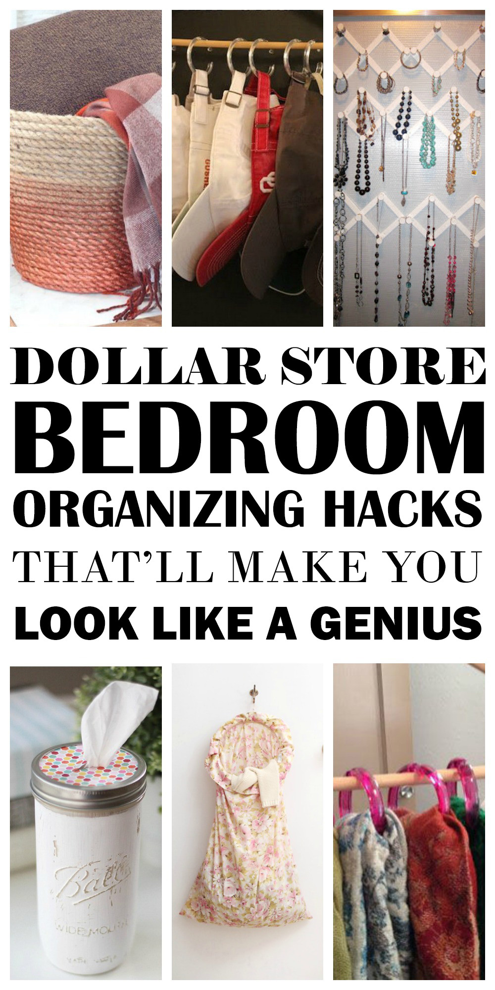 Bedroom Organization Hacks
 The Best Dollar Store Bedroom Organization Hacks THE