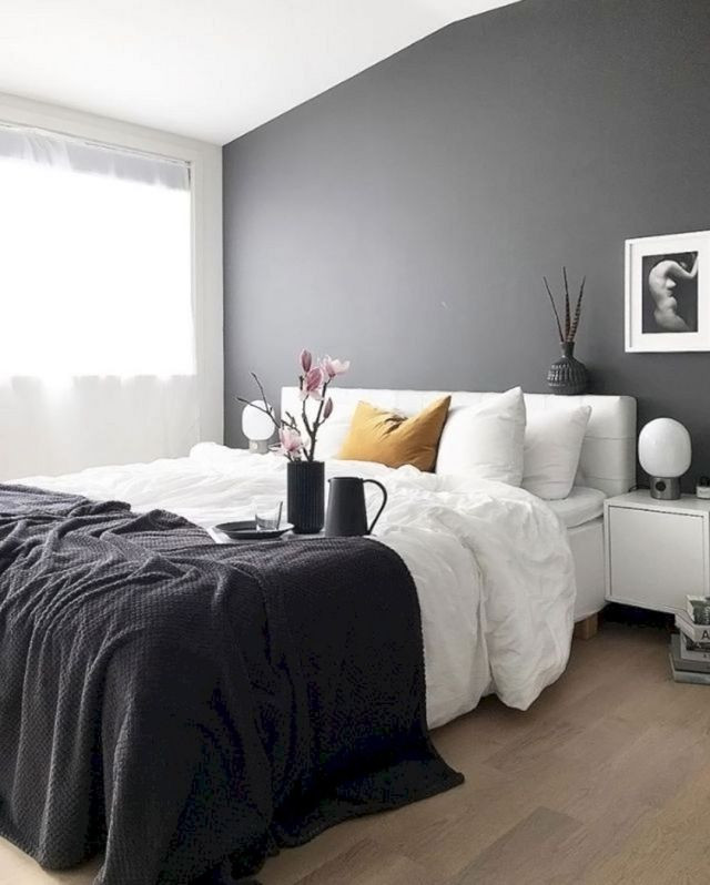 Bedroom With Grey Walls
 20 Awesome Grey Wall Bedroom Color Idea For Elegant Room