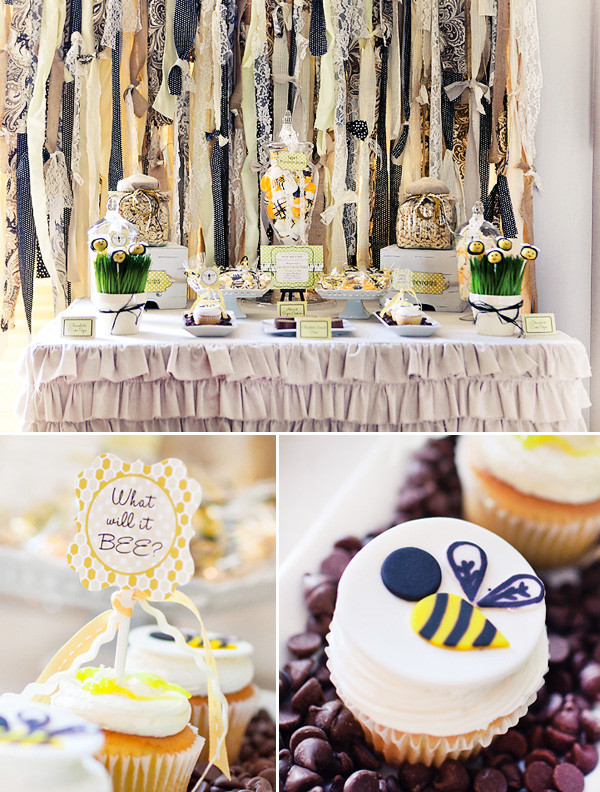 Bee Gender Reveal Party Ideas
 Charming Honeybee Gender Reveal Party Hostess with the