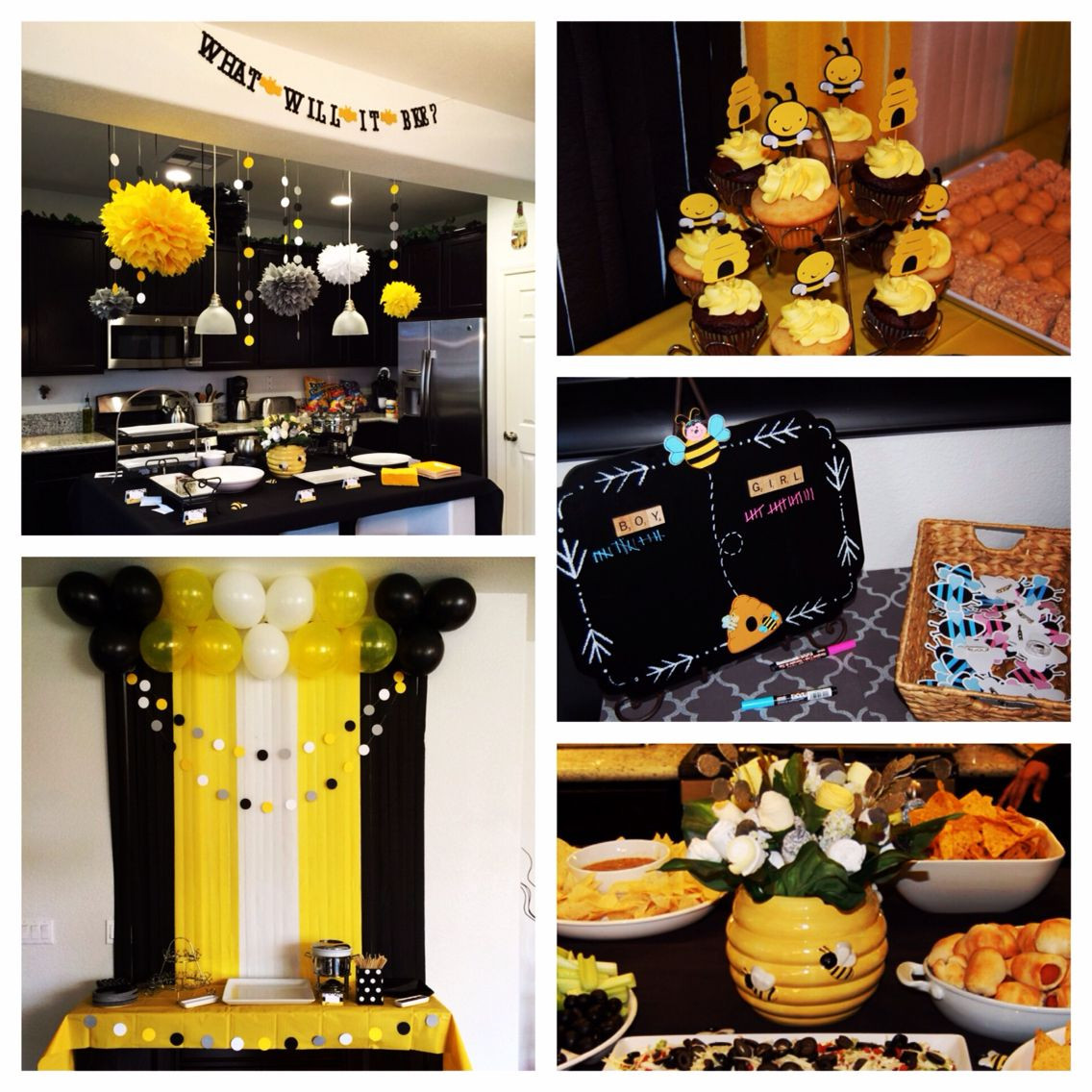 Bee Gender Reveal Party Ideas
 Gender Reveal Party What will it "Bee" Theme