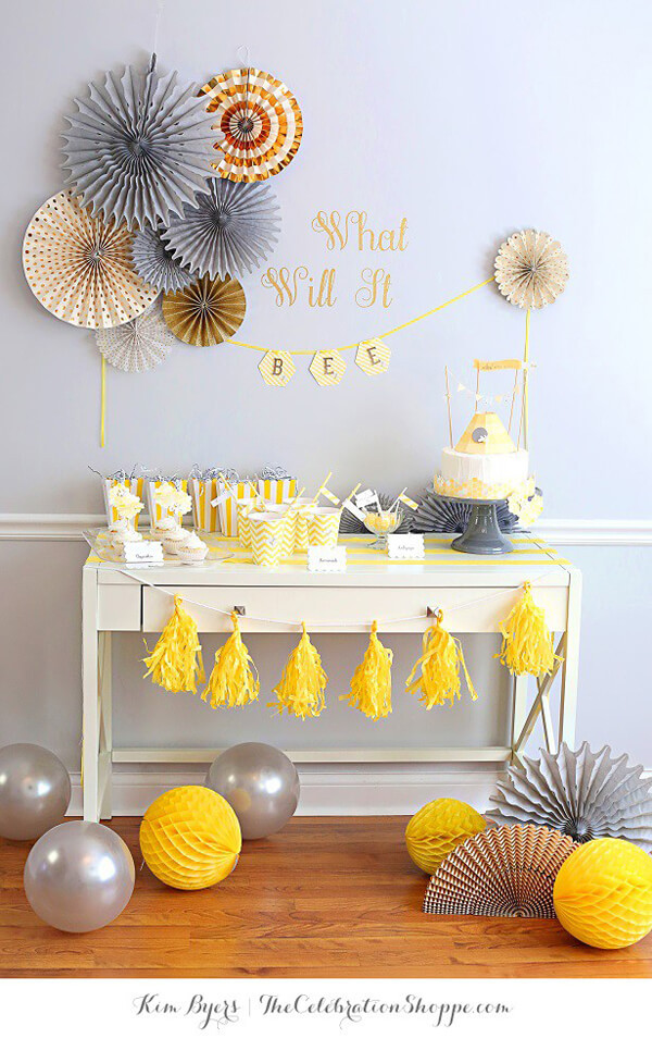 Bee Gender Reveal Party Ideas
 What Will it Bee Gender Reveal Party Ideas Parties With