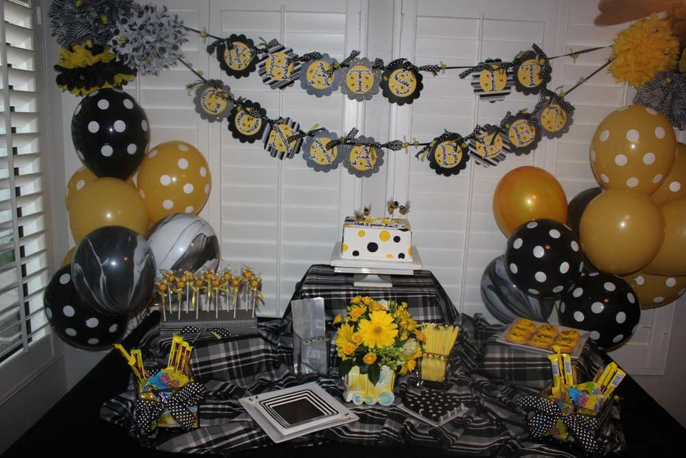 Bee Gender Reveal Party Ideas
 Bumble Bees Gender Reveal Party Ideas