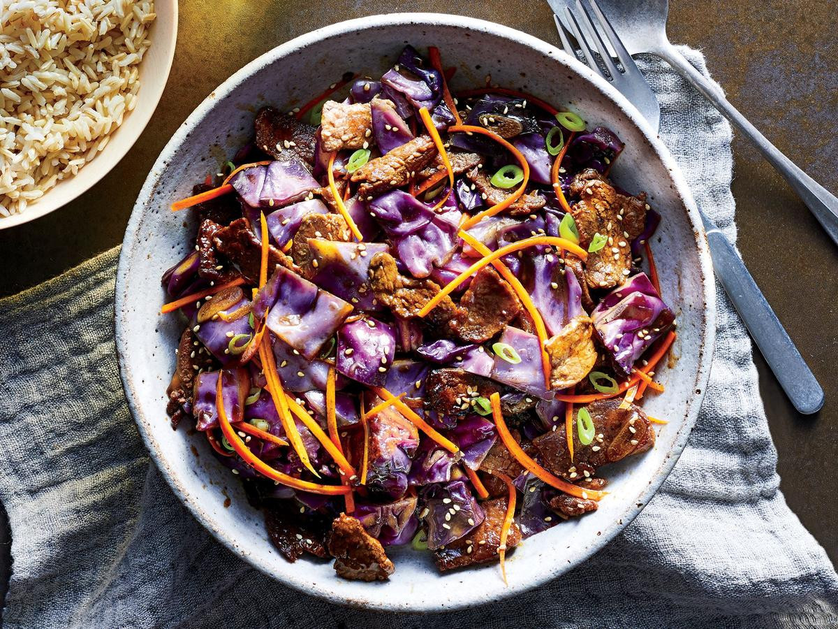 Beef And Cabbage Stir Fry
 This e Pot Beef and Cabbage Stir Fry Is Under 500