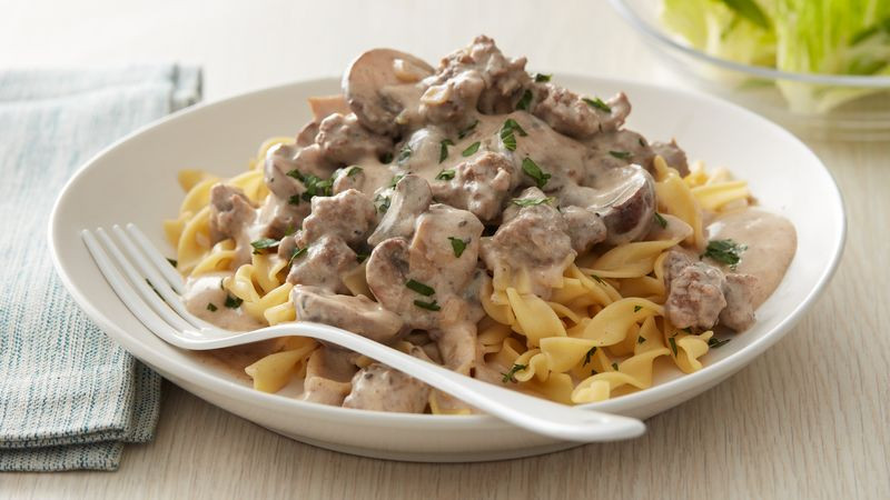 Beef And Noodles Recipe Cream Of Mushroom Soup
 beef stroganoff recipes with sour cream and cream of