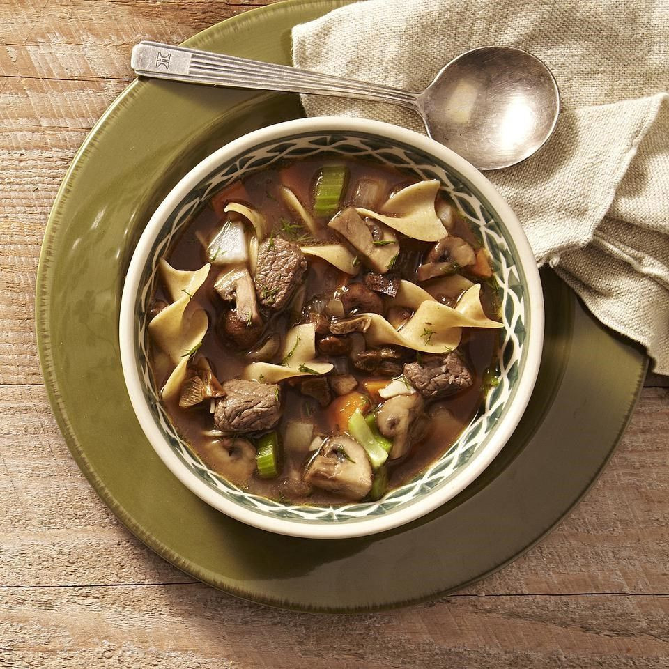 Beef And Noodles Recipe Cream Of Mushroom Soup
 Mushroom Beef Noodle Soup Recipe