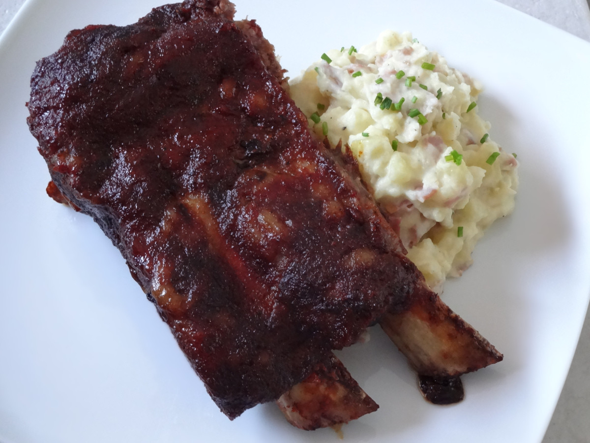 Beef Back Ribs Recipe
 Baked Barbecue Beef Back Ribs recipe