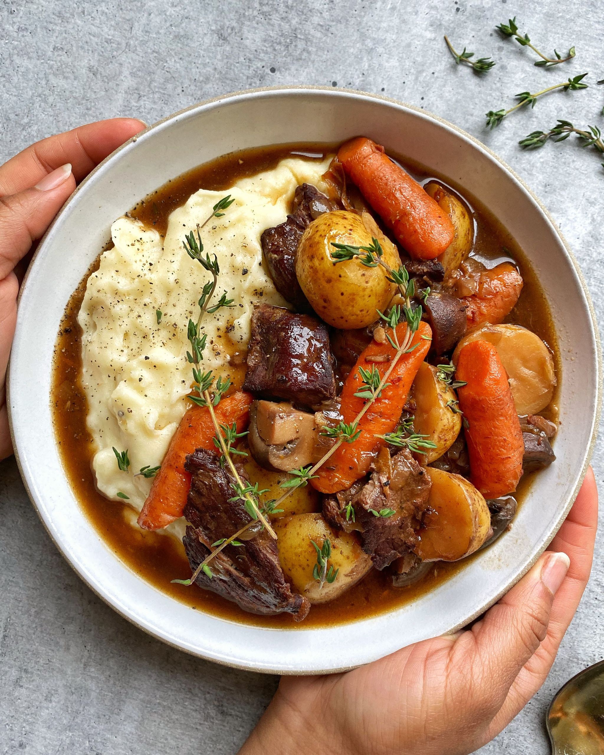 Beef Stew With Carrots And Potatoes
 Red Wine Braised Beef Stew with Potatoes and Carrots