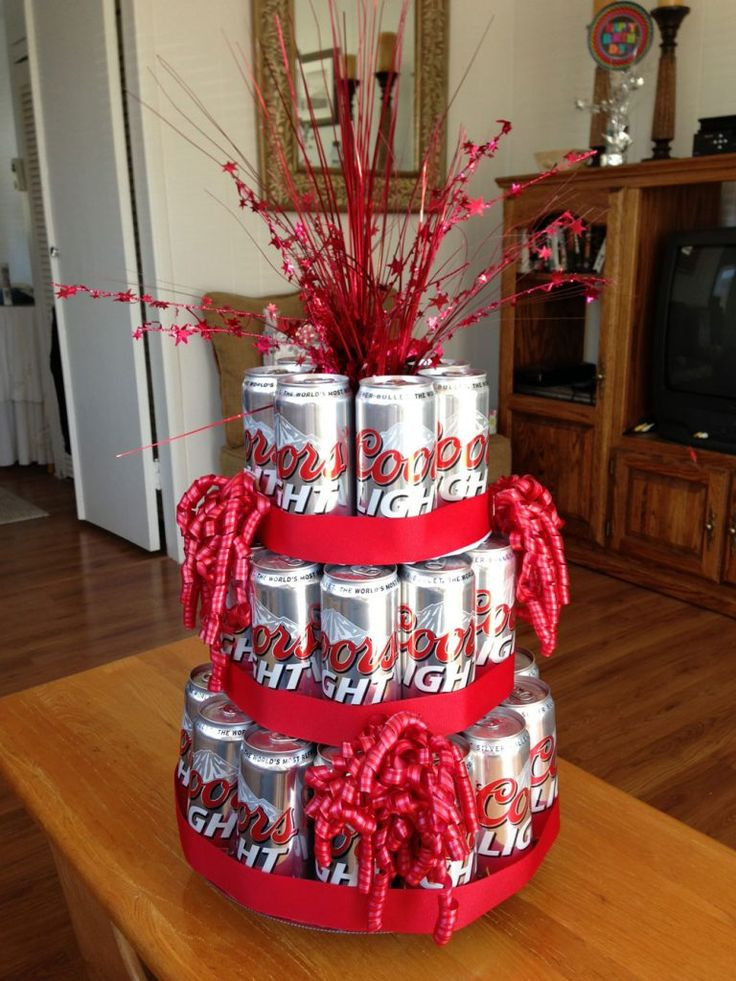 Beer Can Birthday Cake
 Beer Can cake