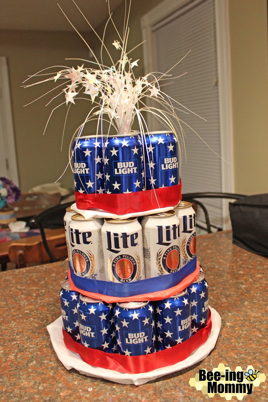 Beer Can Birthday Cake
 Beer Can Cake Tutorial